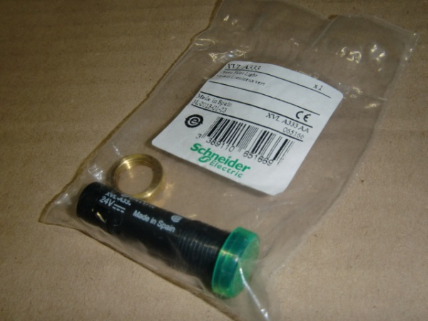 XVL A333 LED-Leuchtmelder ED 12mm 24VDC grün